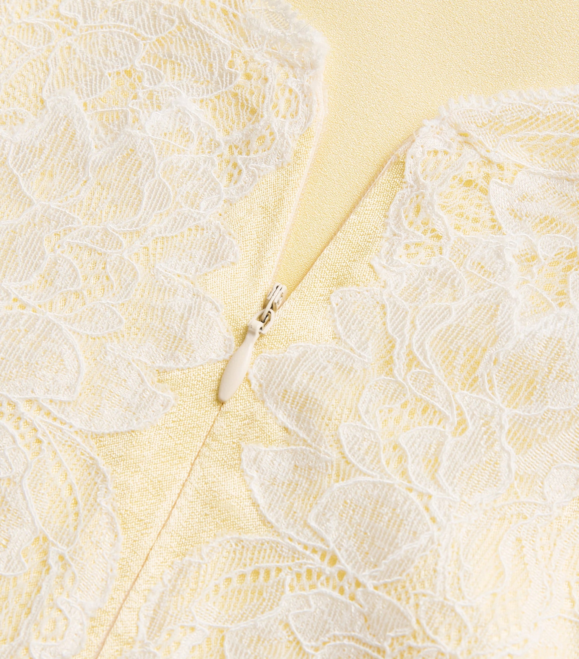 Bocan Yellow Satin Adelaide Kaftan