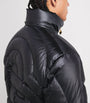 Casablanca Black Down Monogram Puffer Jacket