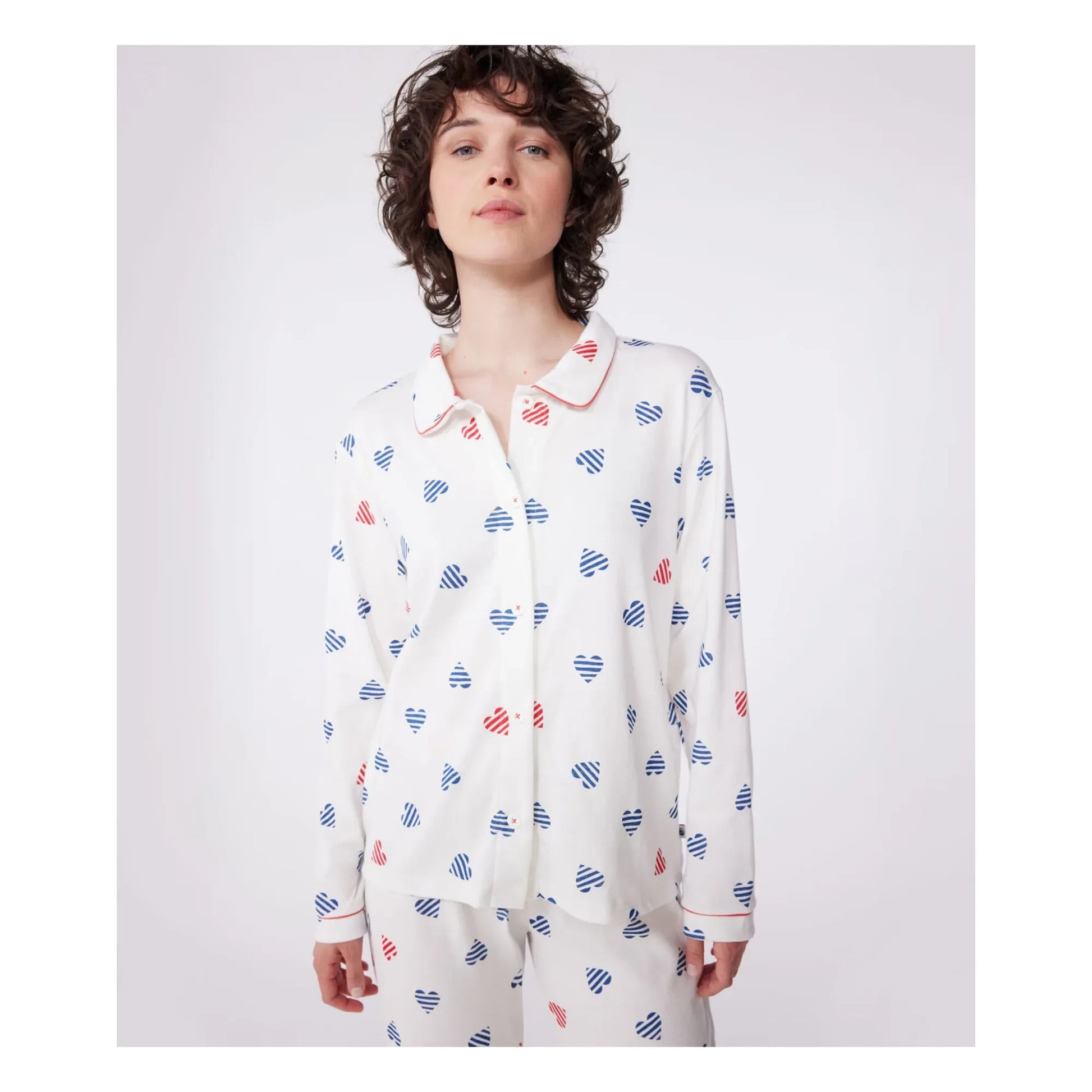Petit Bateau - Britany organic cotton pyjamas | White