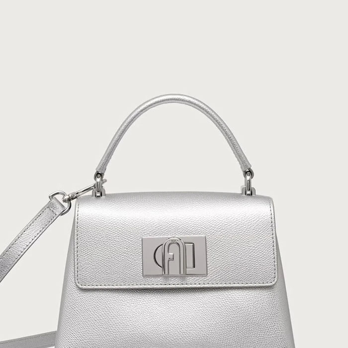 Deri kadın crossbody çanta 1927 Mini Top Handle