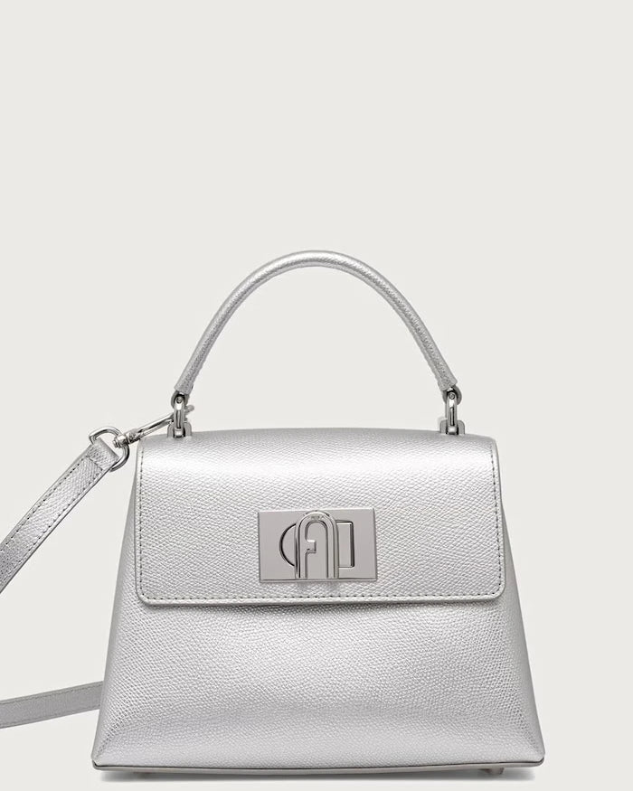 Deri kadın crossbody çanta 1927 Mini Top Handle