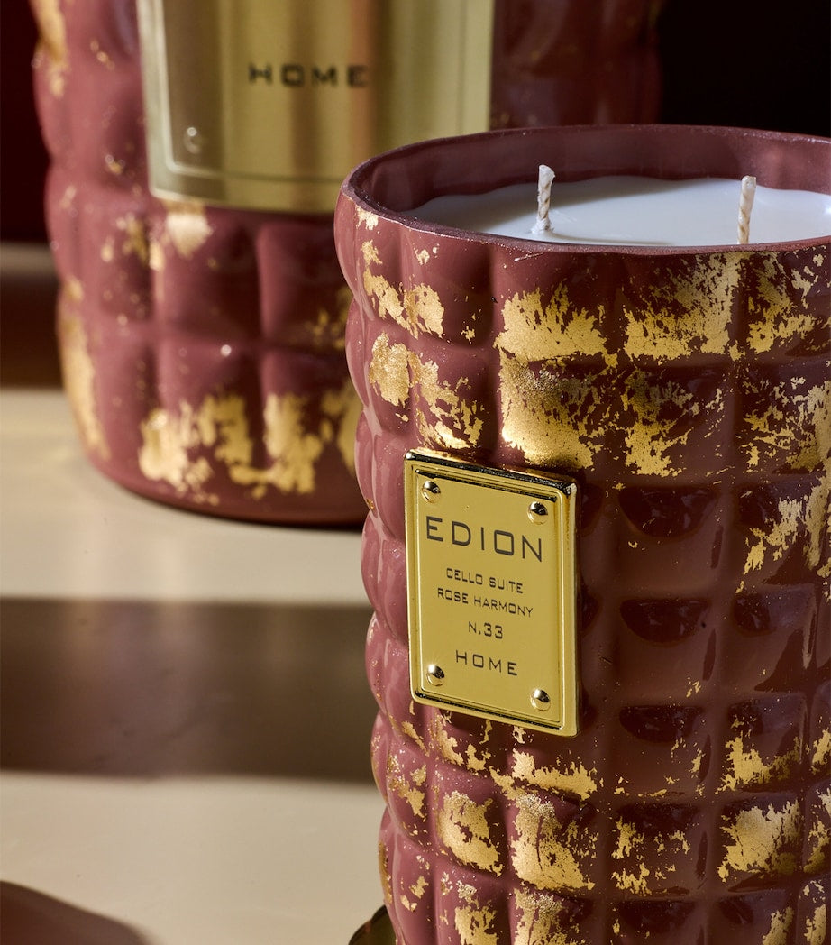EDION No.33 Cello Suite Rose Harmony Candle (300g)