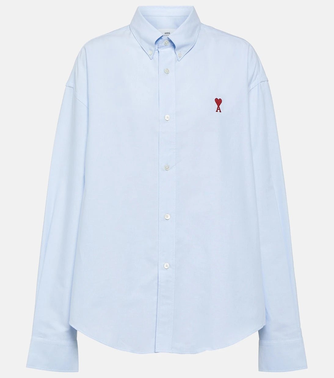 Ami Paris - Ami De Cœur cotton poplin shirt