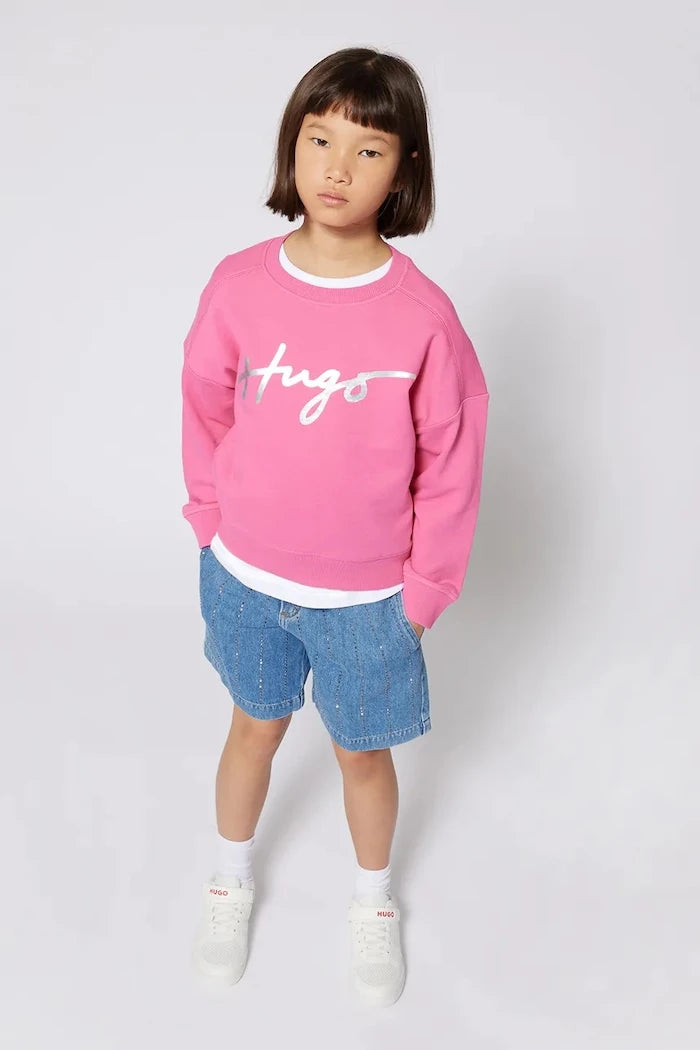 Çocuk HUGO sweatshirt