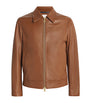 Paul Smith Brown Leather Jacket