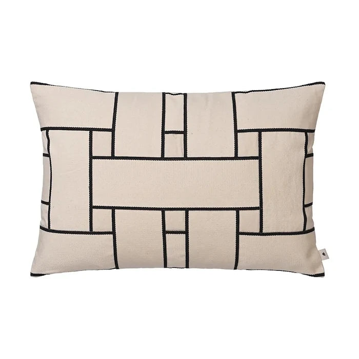 Ferm Living dekoratif pamuk yastık 40 x 60 cm