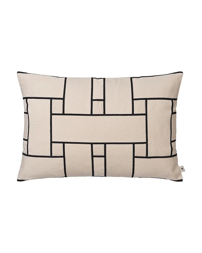 Ferm Living dekoratif pamuk yastık 40 x 60 cm