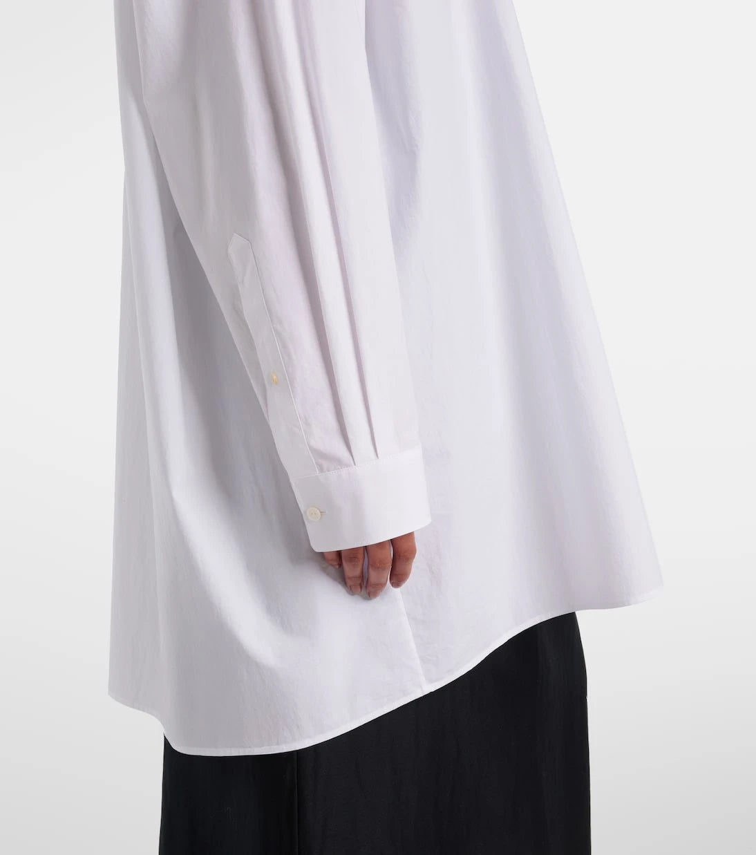 The Row - Victoria oversized cotton poplin shirt