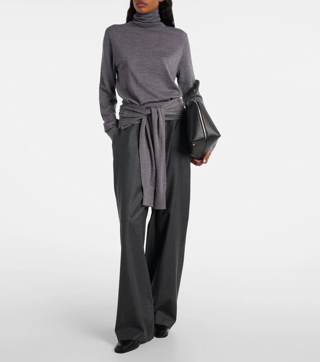 Toteme - Turtleneck wool and silk sweater