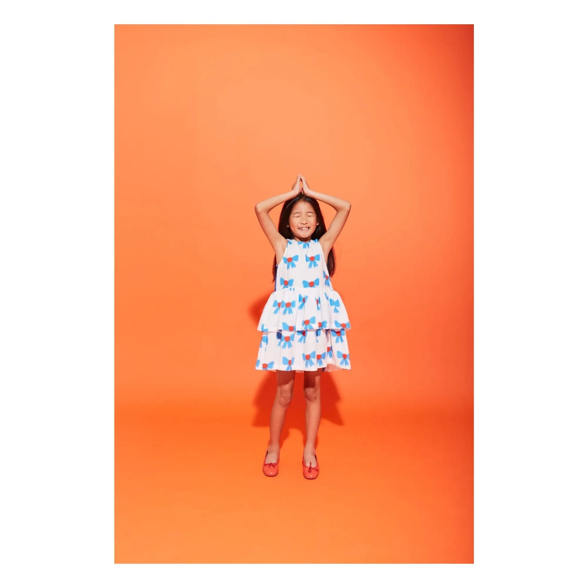 Wynken - Organic Cotton Knot Dress | Ecru