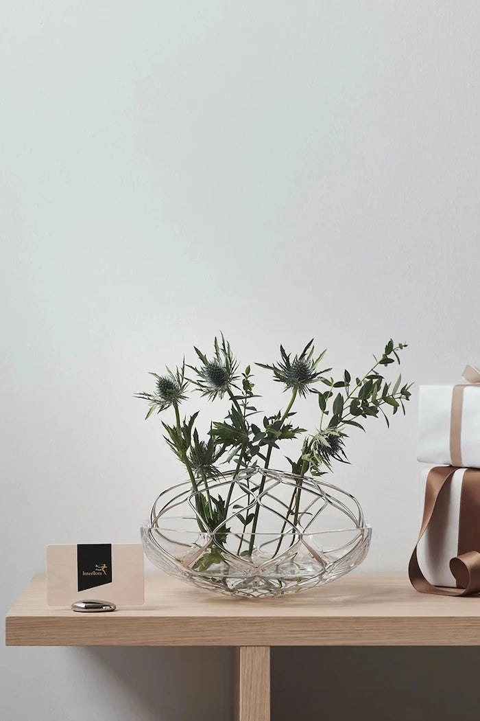 Декоративна ваза Orrefors Bloom 12,5 cm