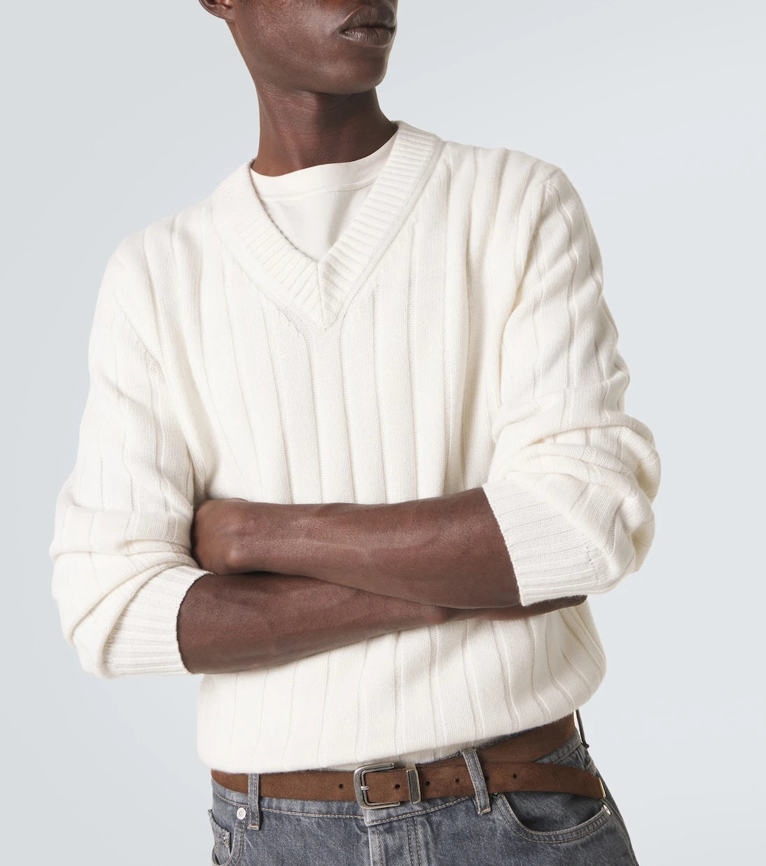Brunello Cucinelli - Ribbed-knit cashmere sweater