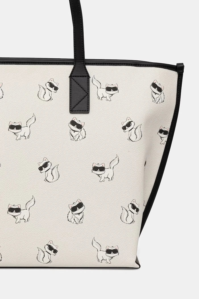Karl Lagerfeld kadın alışveriş çantası IKON