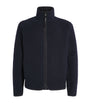 J Lindeberg Navy Wool-Blend Fleece Dustin Jacket