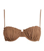Faithfull the Brand Brown Esterel Balconette Bikini Top