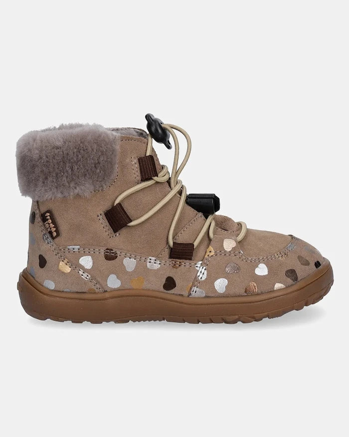 Детски велурени зимни обувки Froddo BAREFOOT UP FURRY TEX