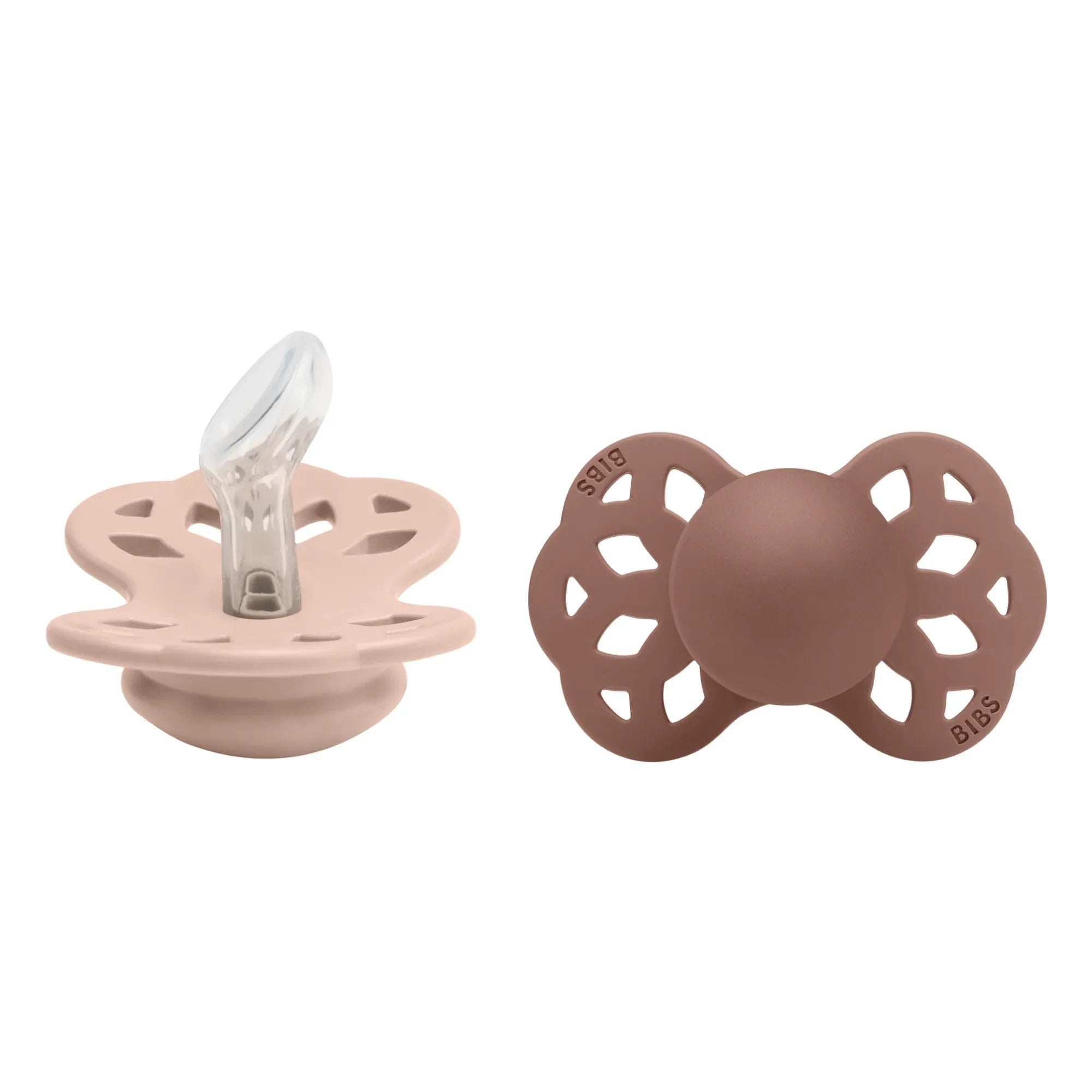 Bibs - Infinity anatomical teats - Set of 2 | Terracotta