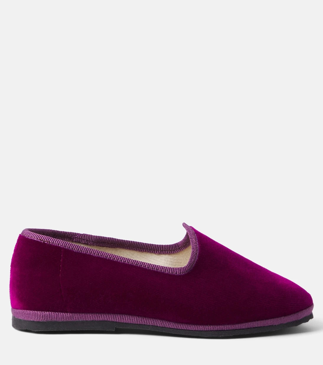 Il Gufo - Velvet slip-on shoes