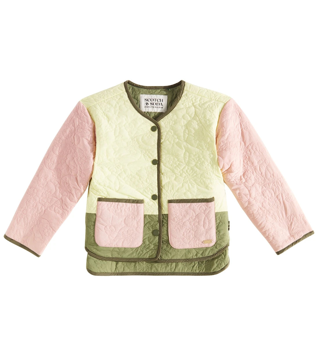 Scotch & Soda Kids - Colorblocked reversible jacket