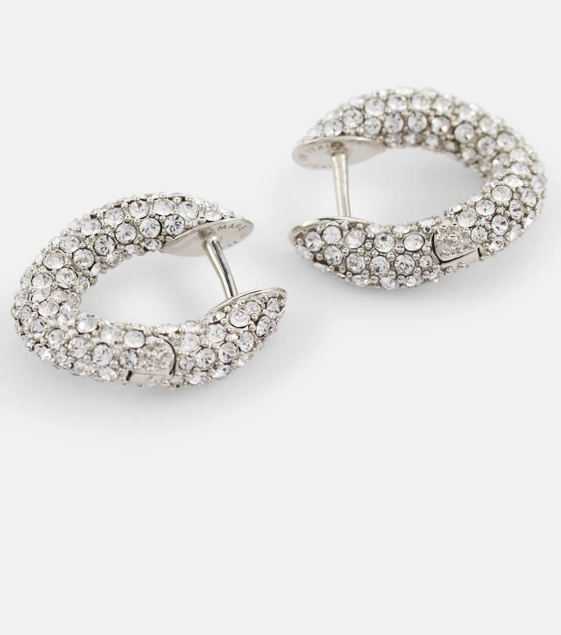 Balenciaga - Crystal-embellished earrings