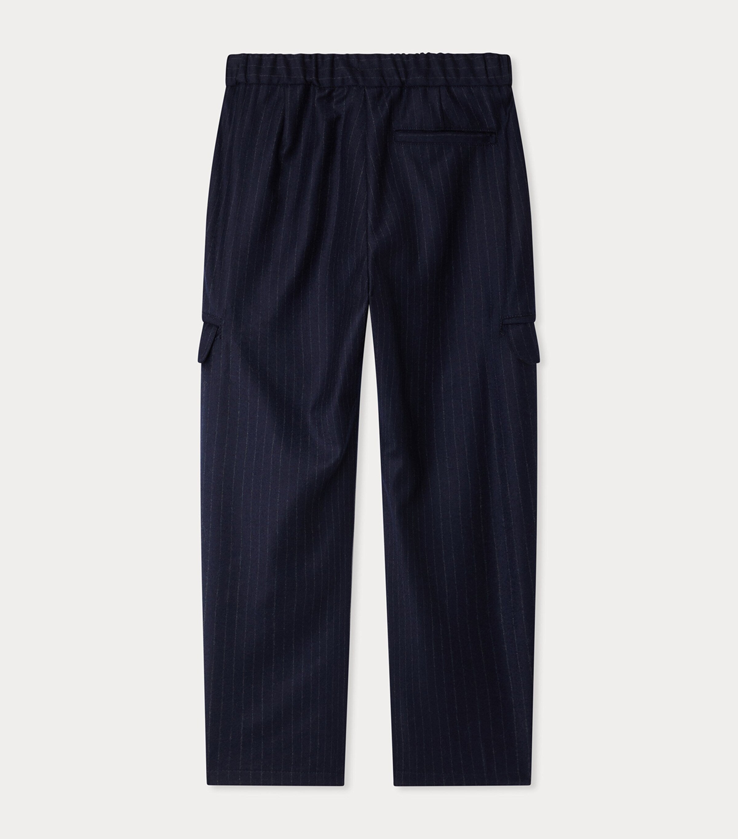 Wool Pinstripe Grant Trousers (4-8 Years)
