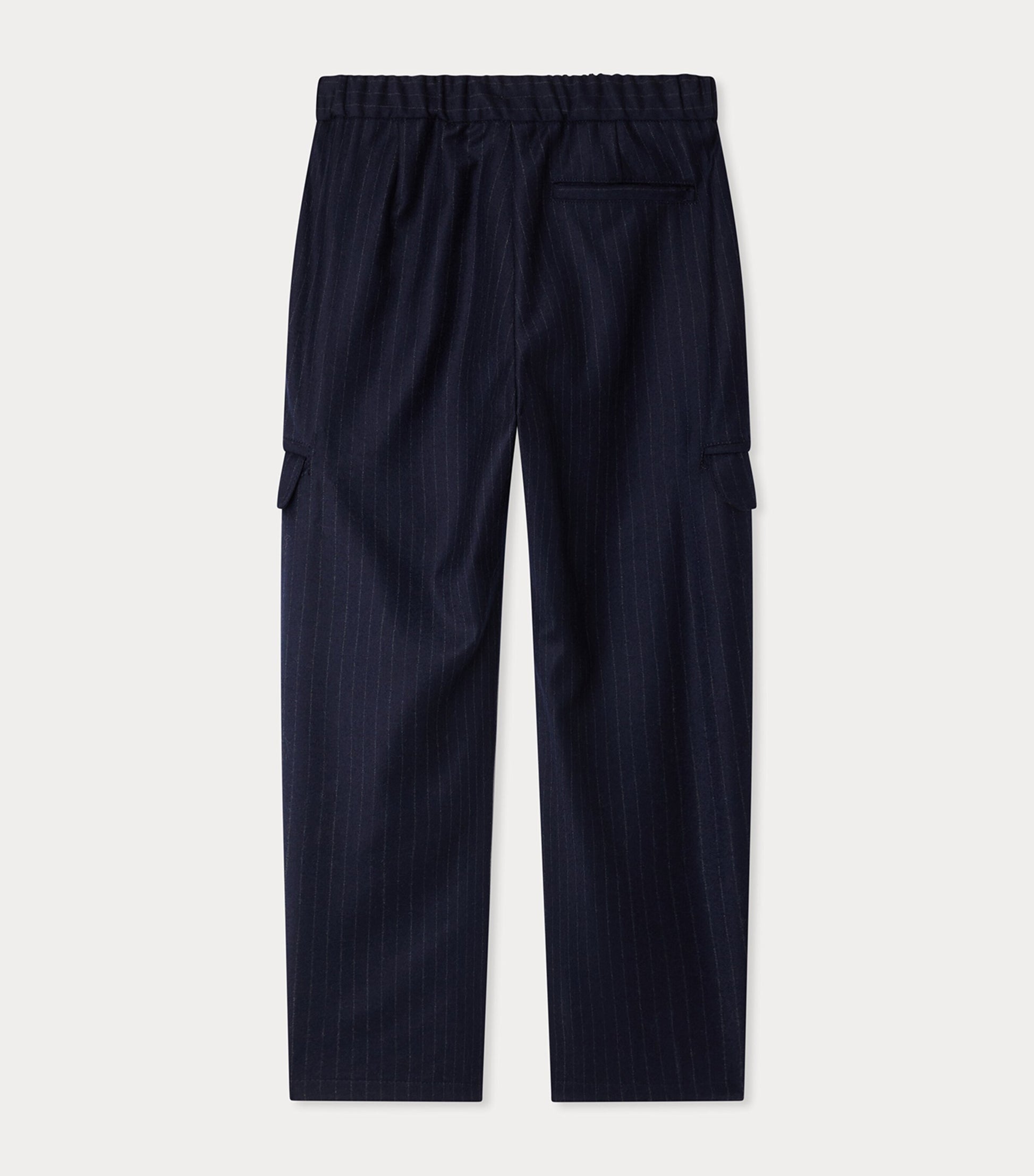 Wool Pinstripe Grant Trousers (4-8 Years)