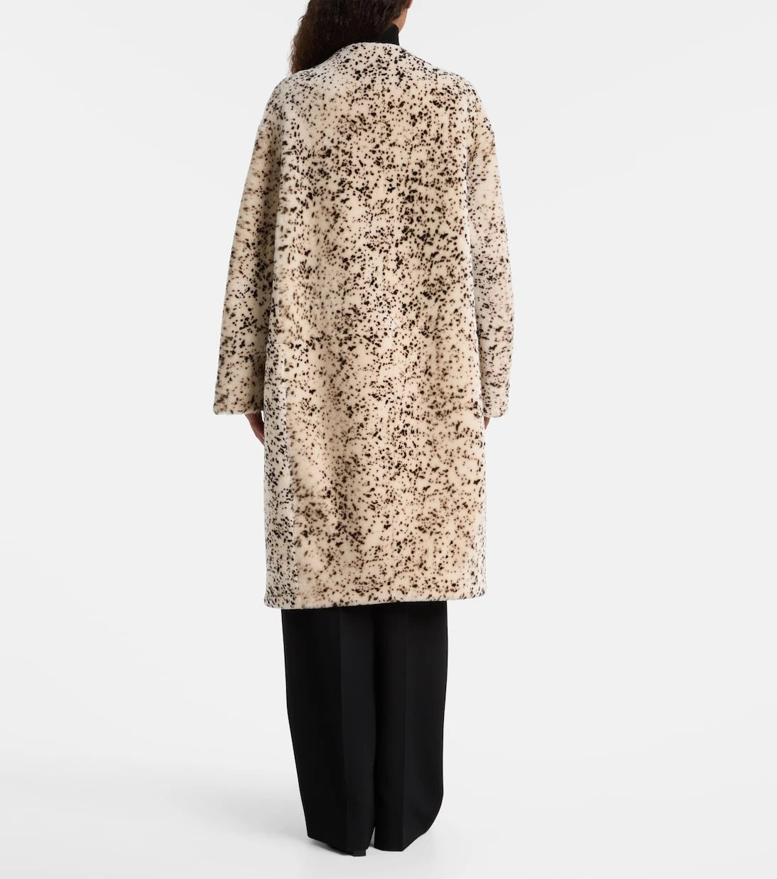Toteme - Printed shearling coat