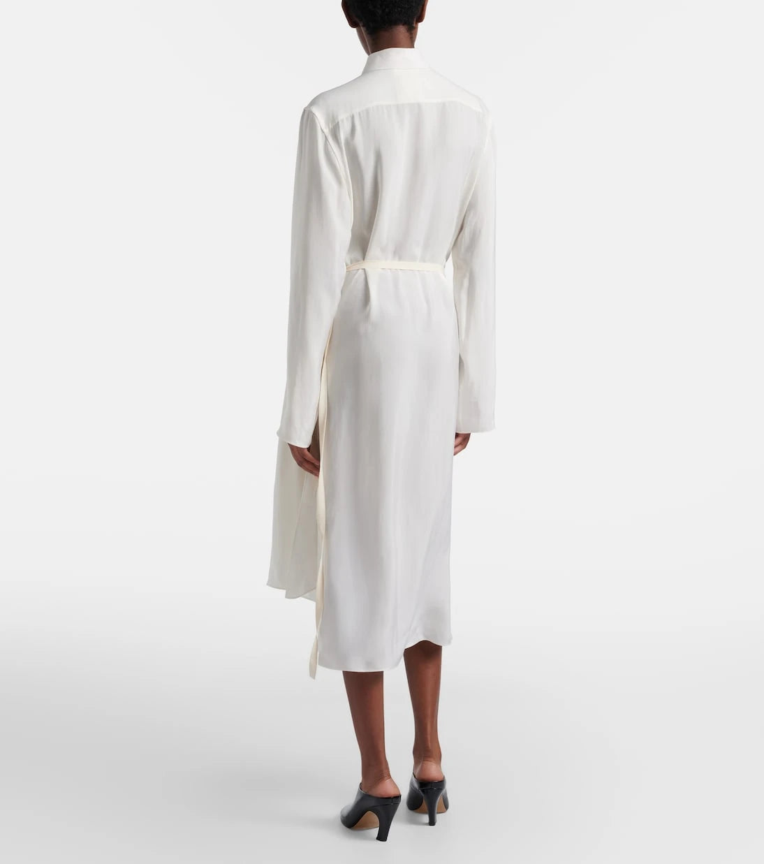 Maison Margiela - Draped midi dress