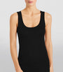 Hanro Black Silk-Cashmere Tank Top