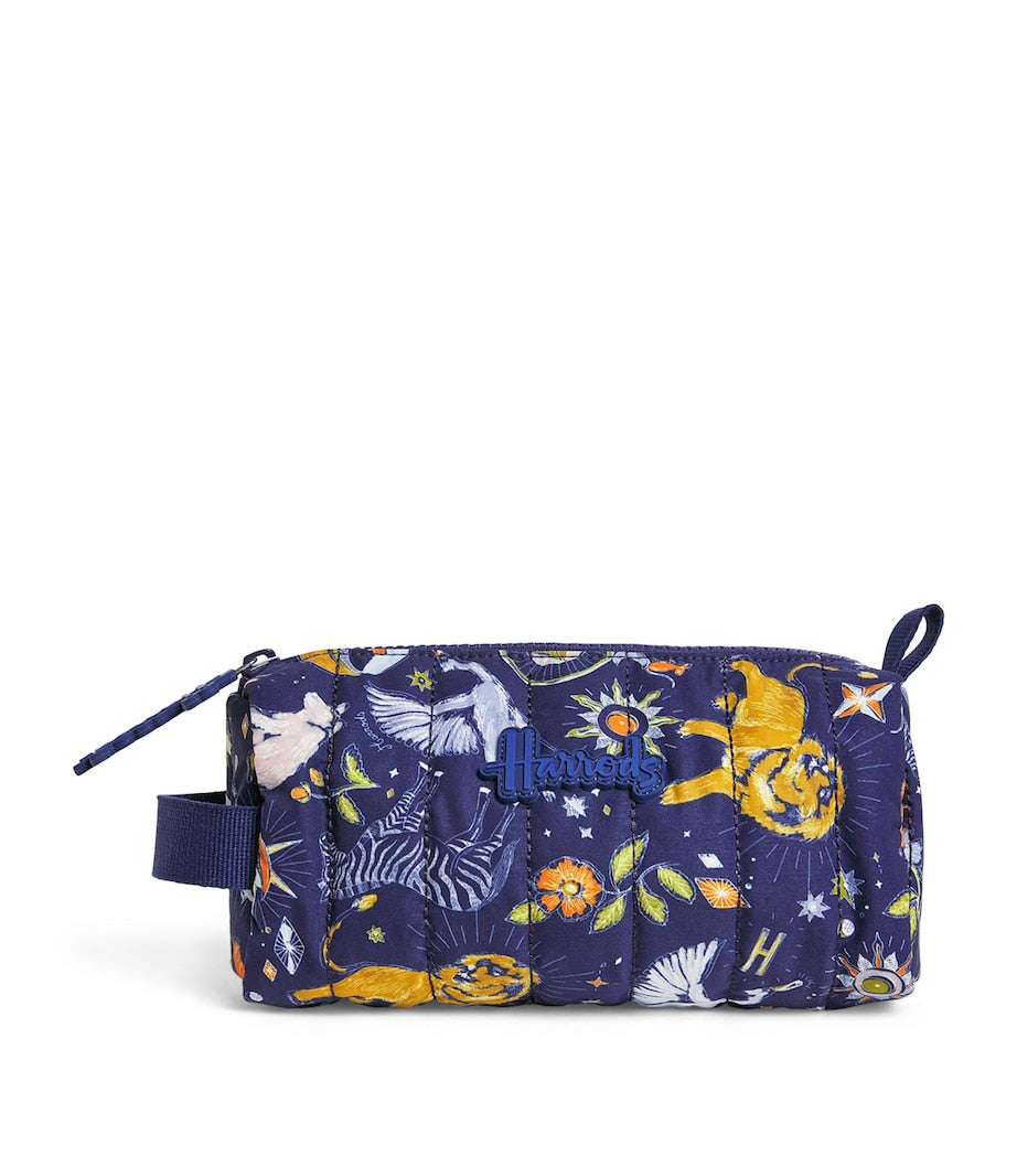 Harrods Quilted Night Sky Pencil Case