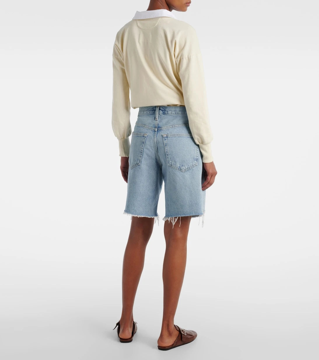 Agolde - Indra denim shorts
