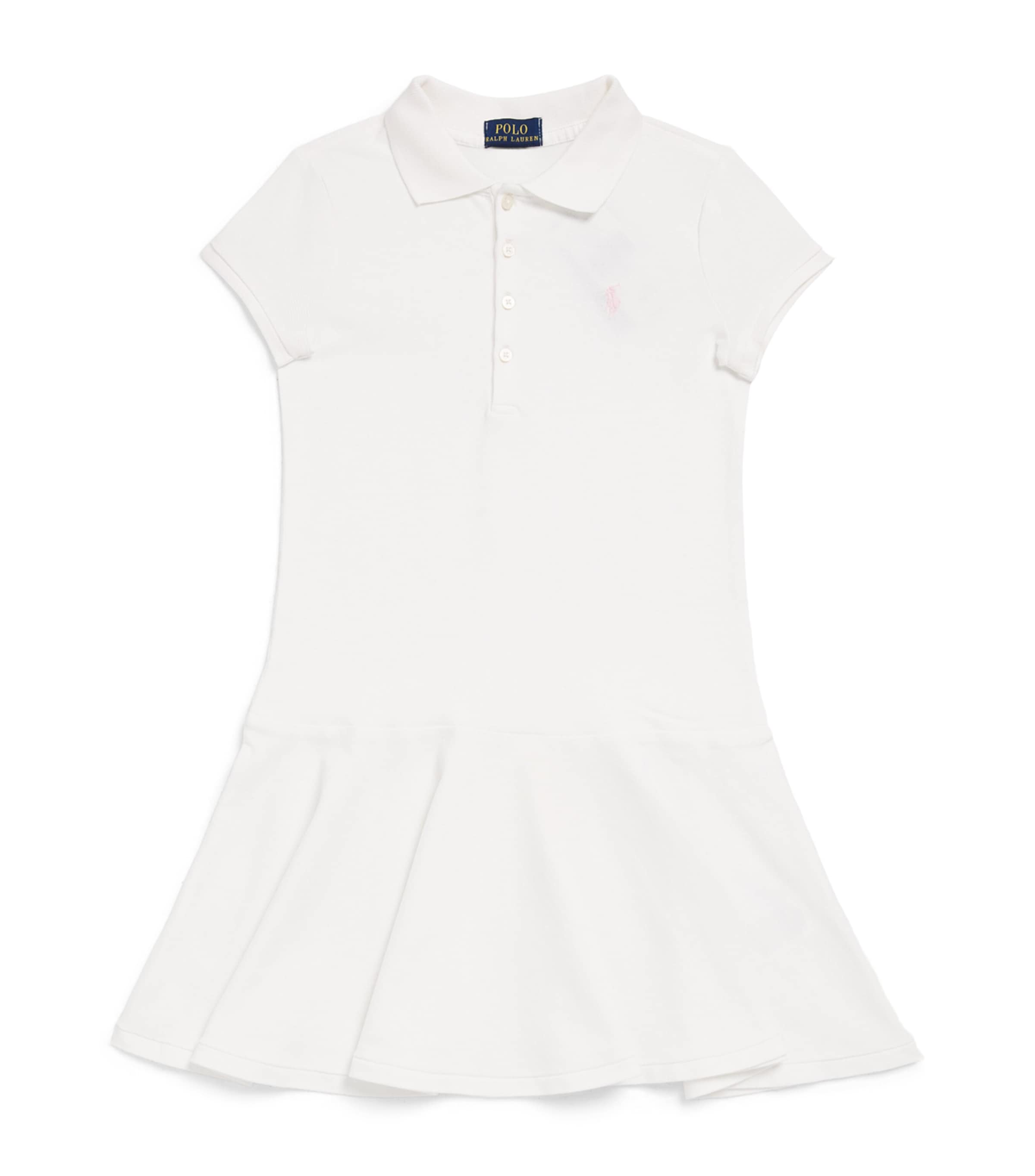 Ralph Lauren Kids Stretch-Cotton Polo Shirt Dress (2-7 Years)
