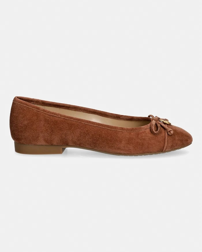 MICHAEL Michael Kors балеринки от велур Piper Flex Ballet