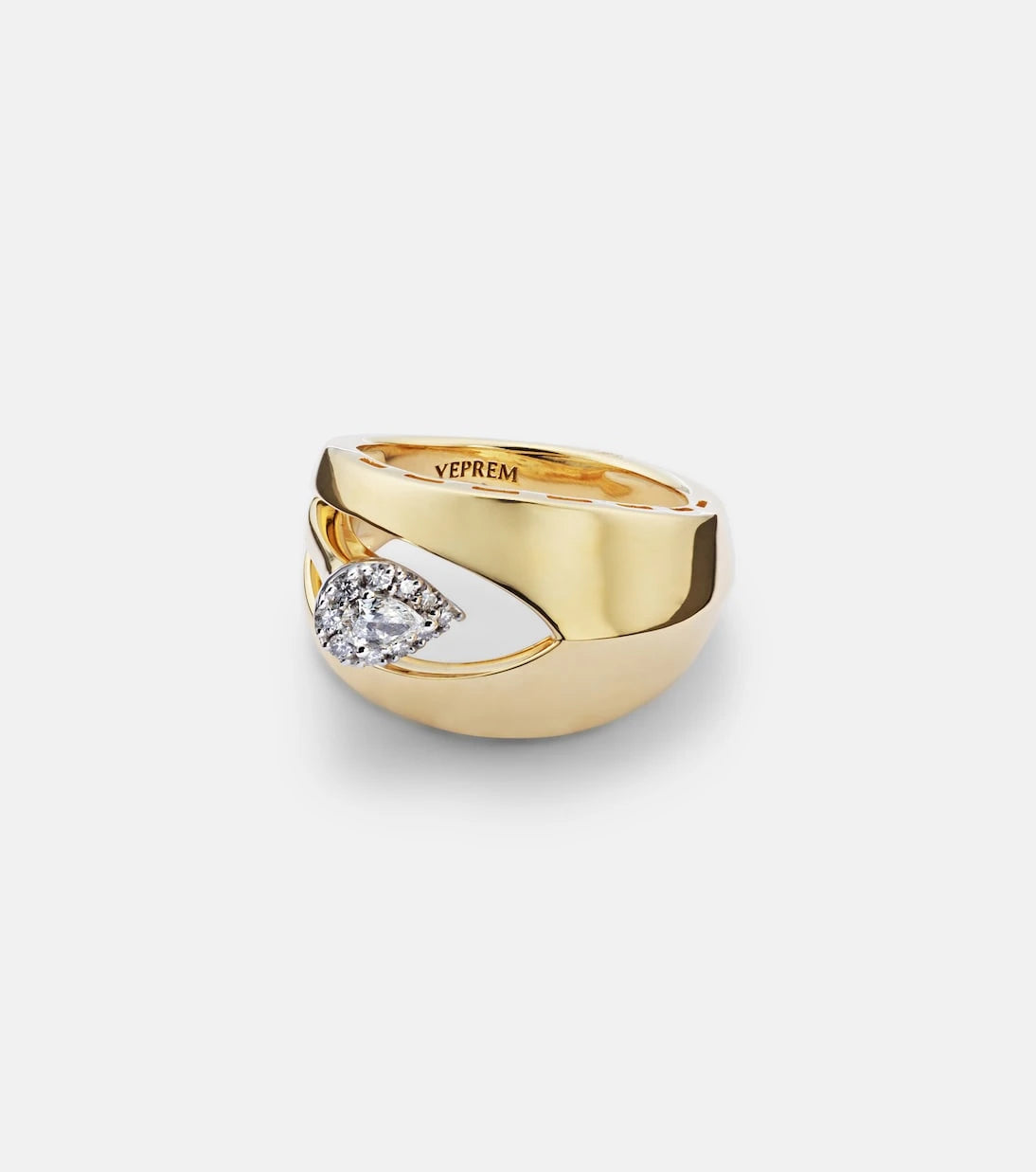 Yeprem - 18kt gold ring with diamonds