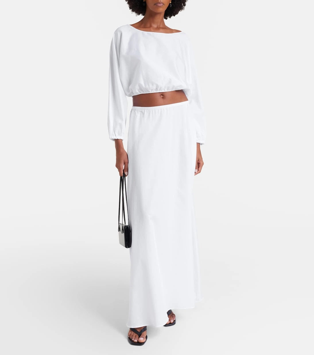 Leset - Yoko cotton maxi skirt
