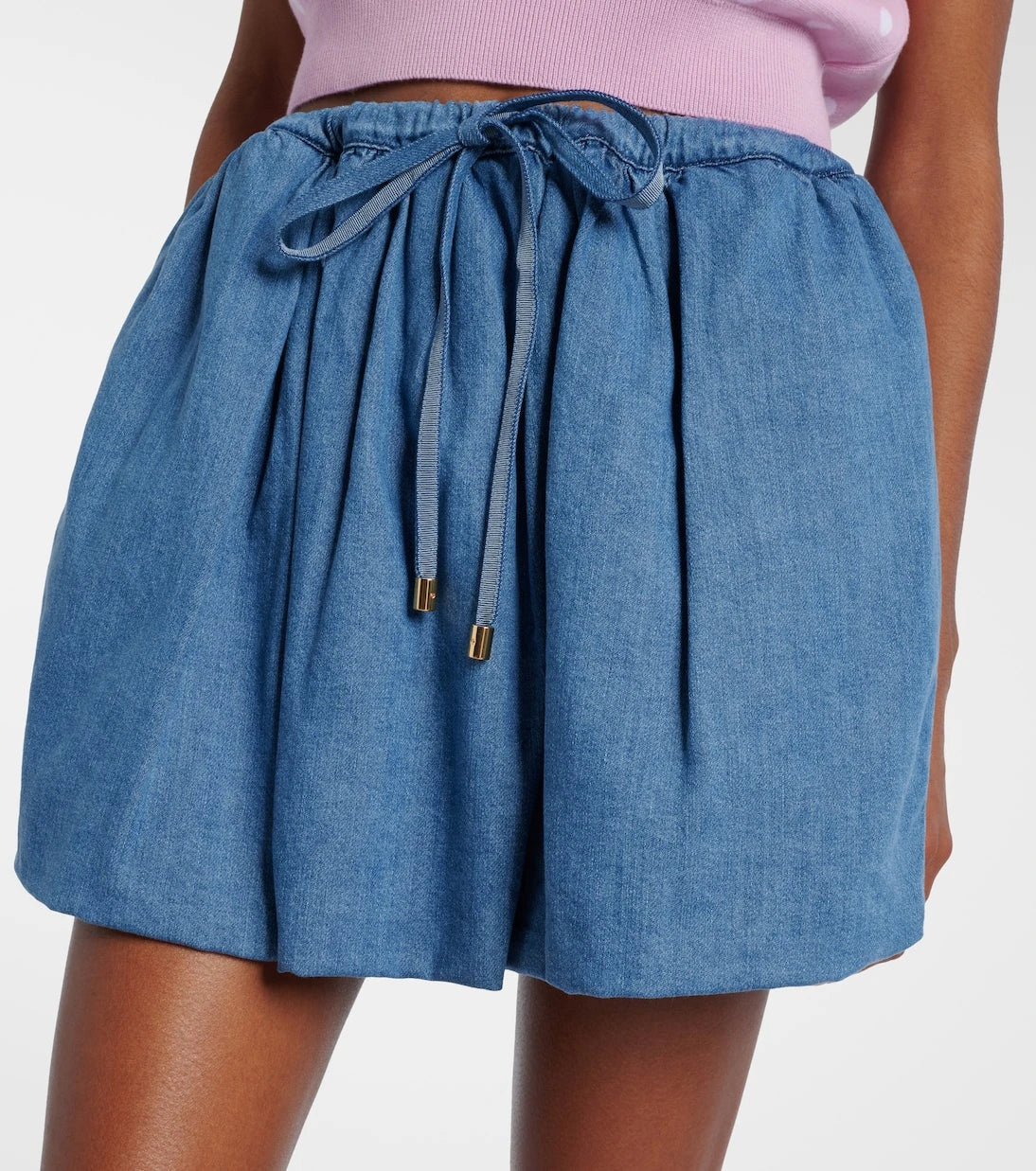 Patou - Denim miniskirt