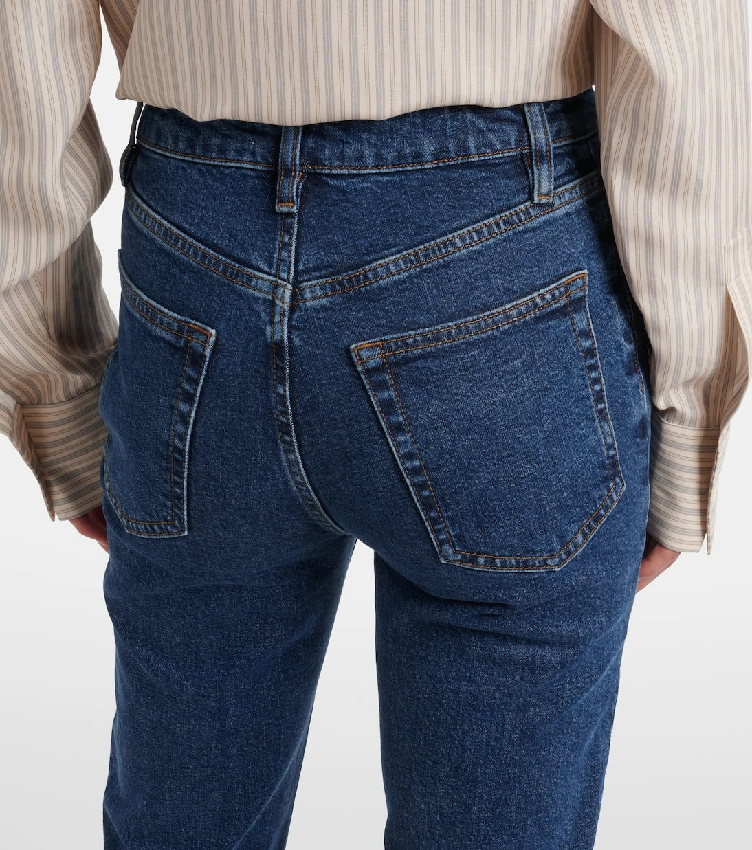 Frame - Ruler high-rise slim jeans