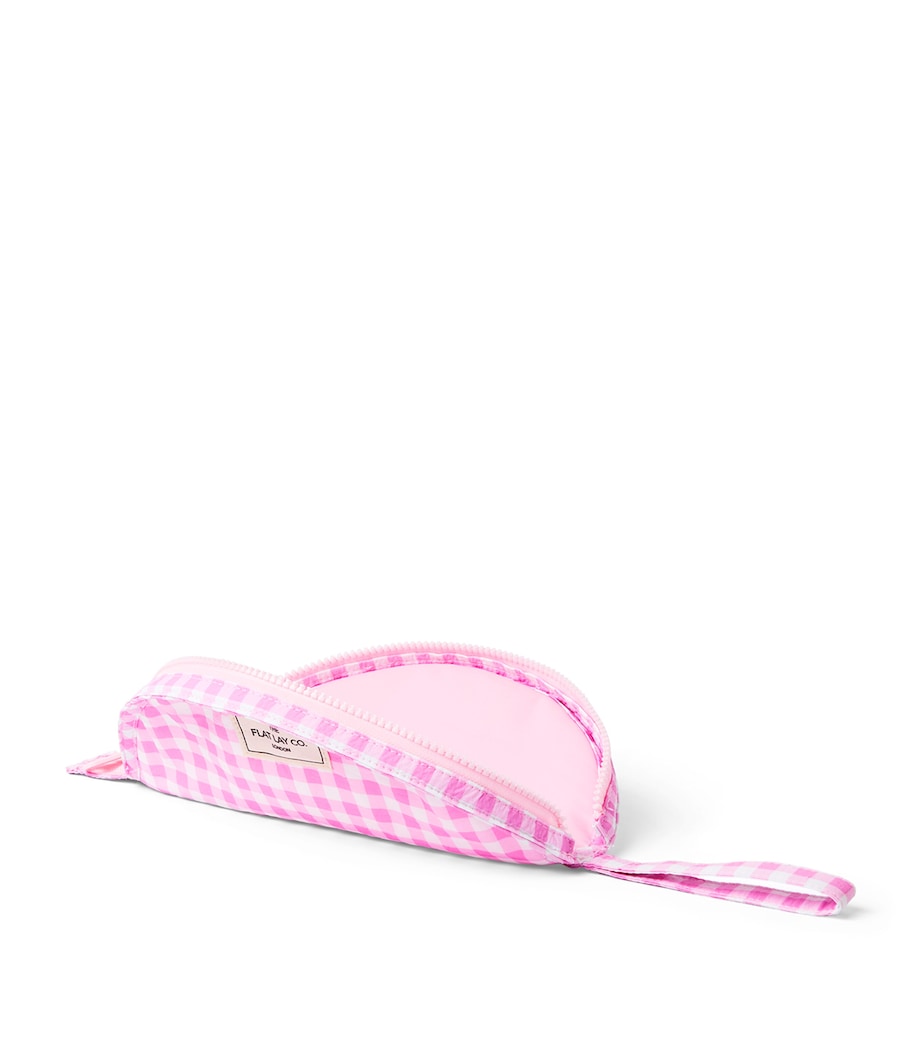 The Flat Lay Co. Gingham Print Make-Up Pouch