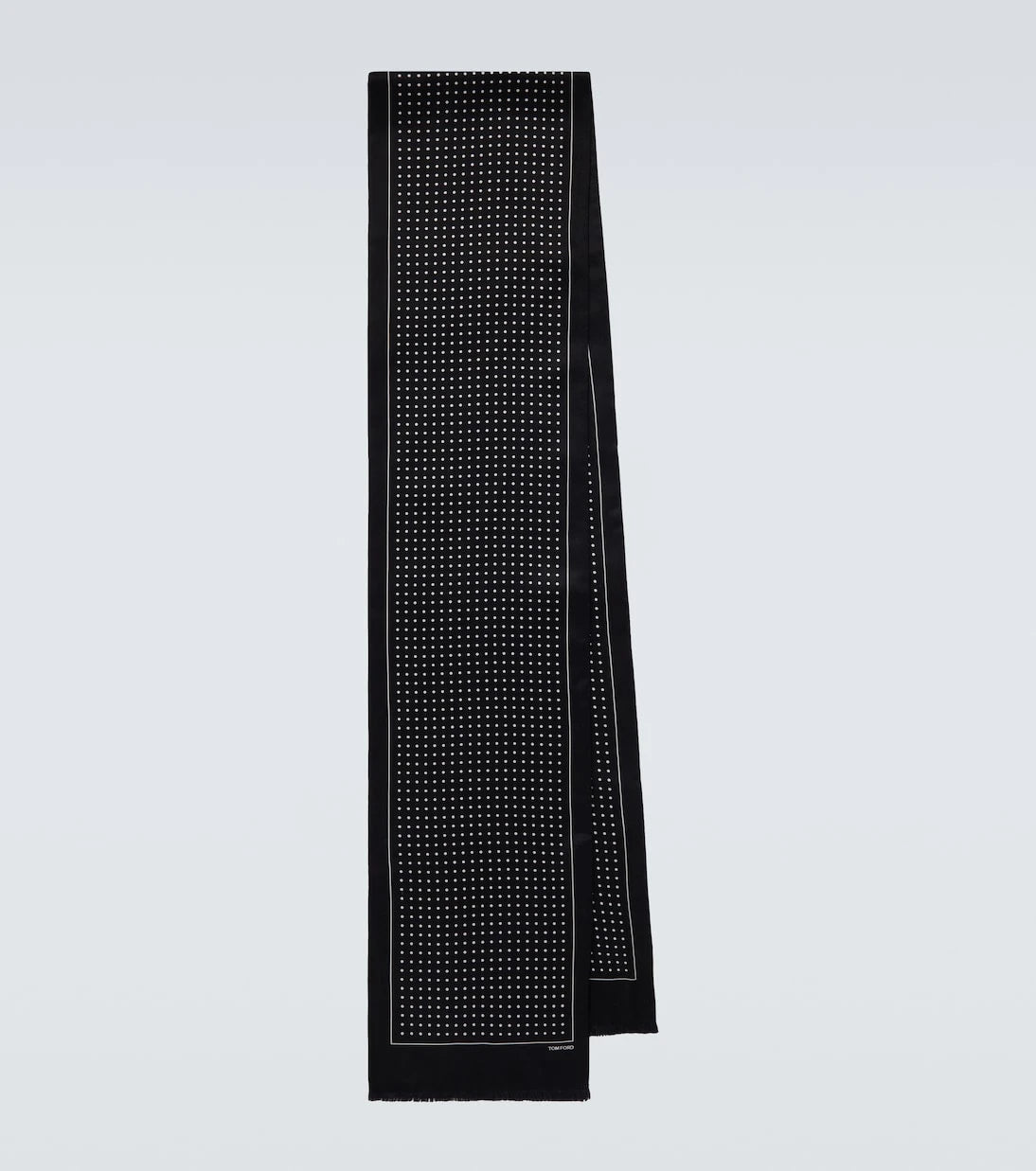 Tom Ford - Polka-dot silk twill scarf