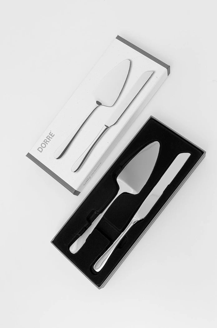 Dorre Sally Servis Seti: Bıçak ve Spatula
