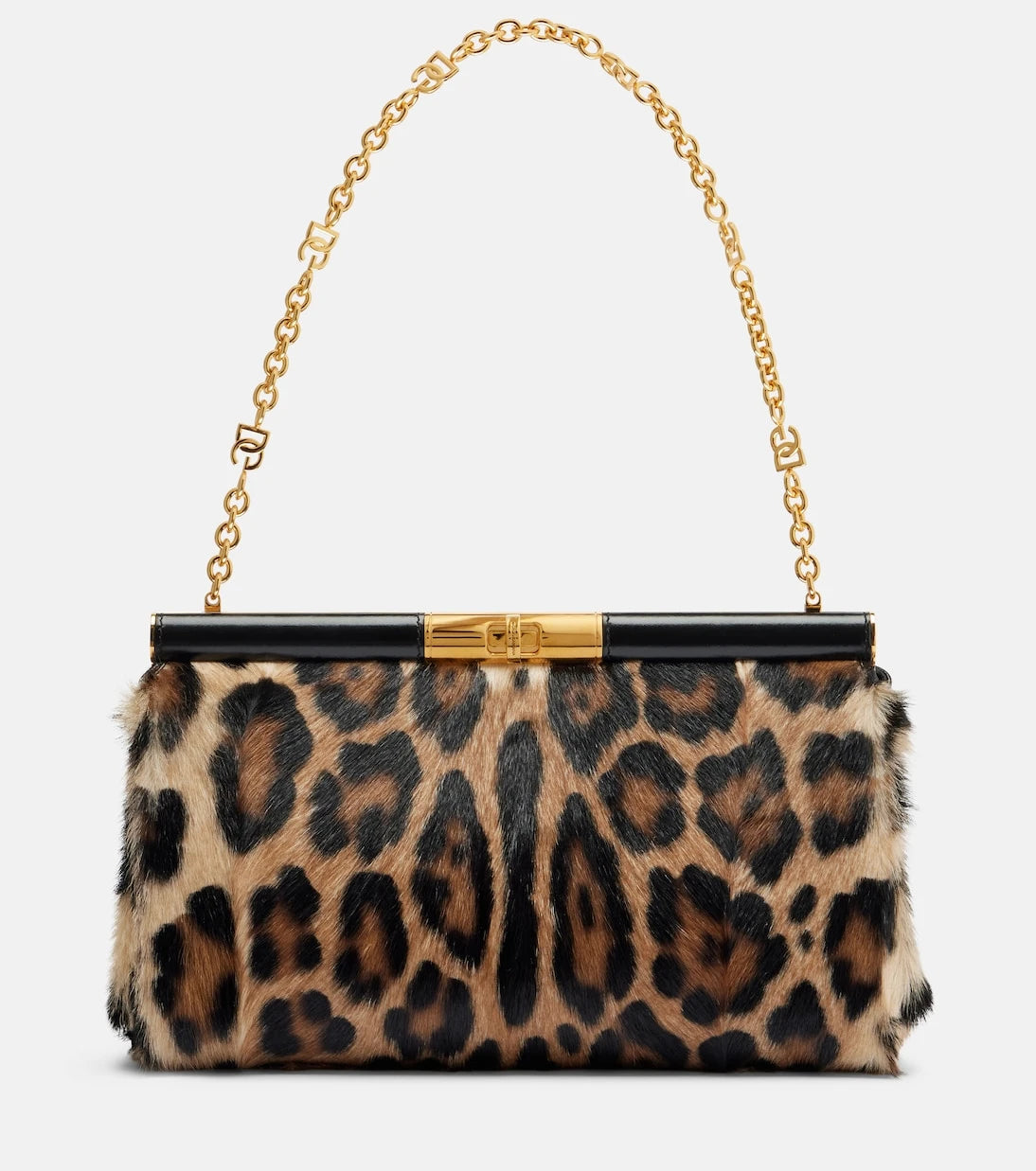 Dolce&Gabbana - Marlene Large calf hair shoulder bag