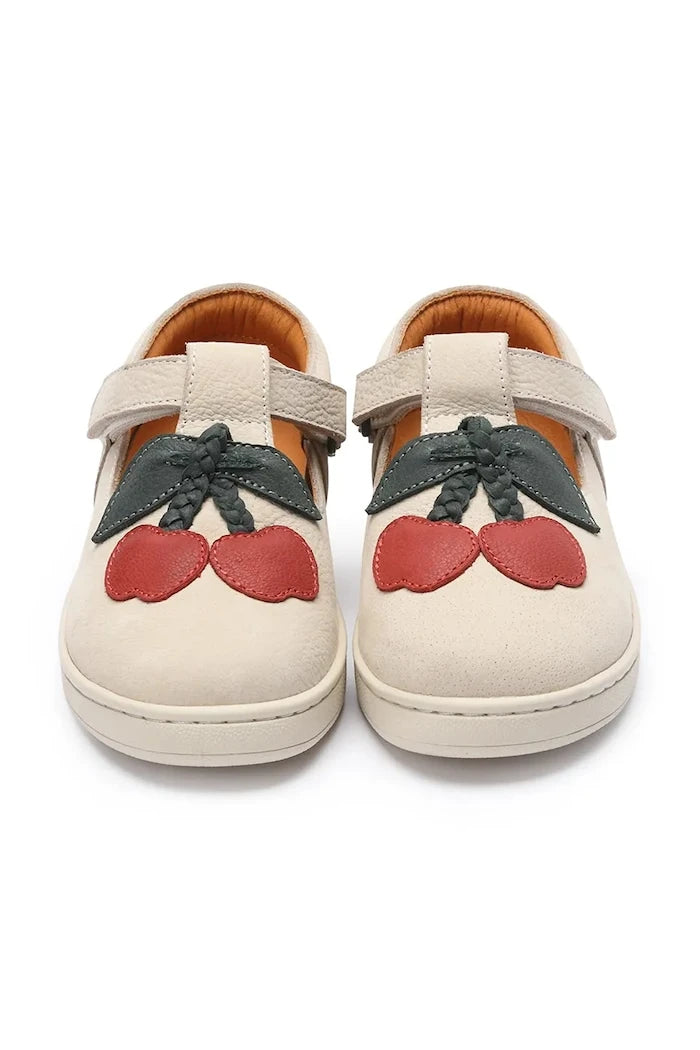 Donsje Lowy Shoes Cherry Deri Çocuk Yarım Ayakkabı
