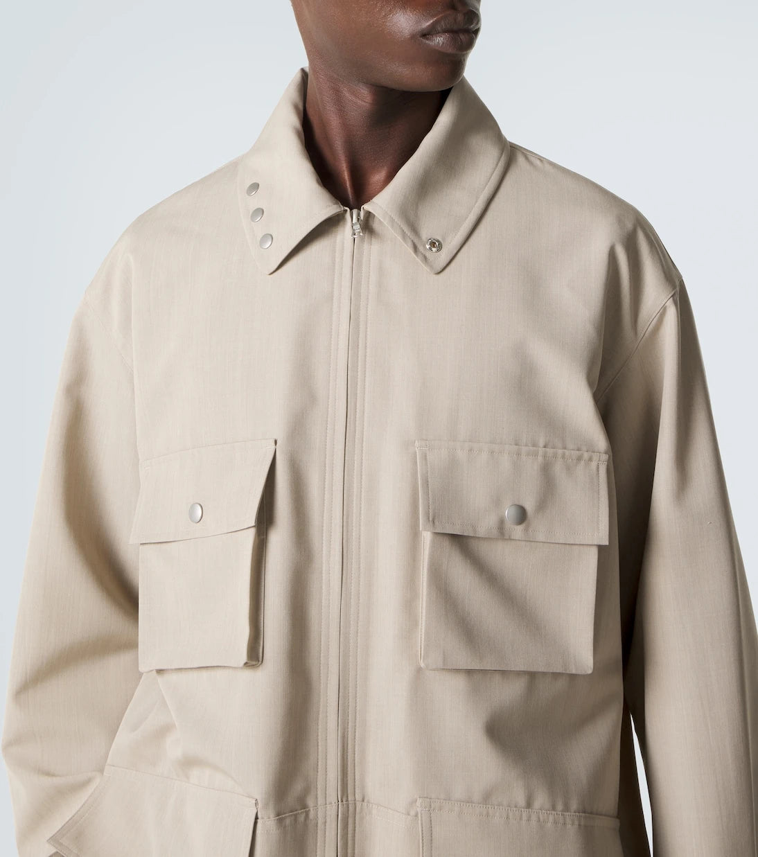 Auralee - Wool blouson jacket