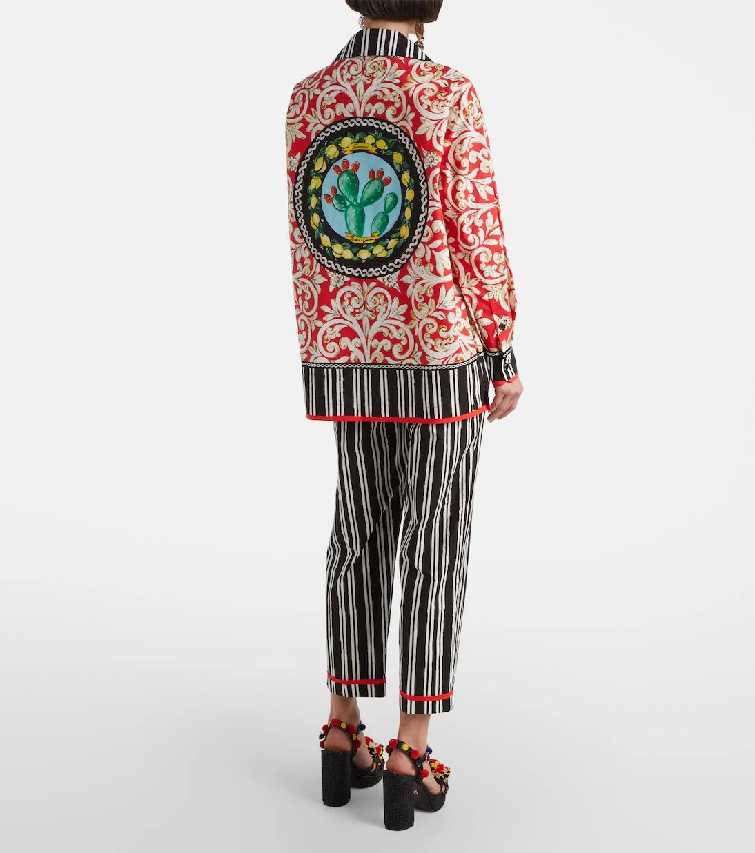 Dolce&Gabbana - Printed cotton shirt
