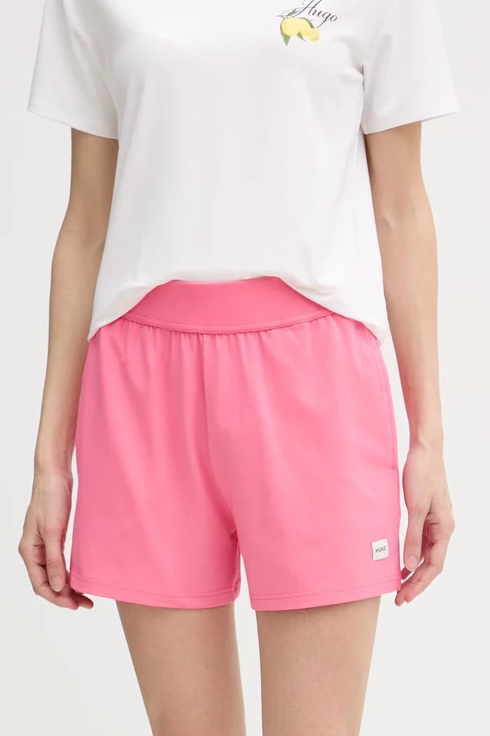 HUGO kadın pamuklu kısa şort SIGNATURE_SHORT