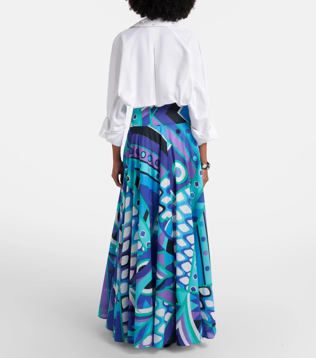 Pucci - Vivara cotton maxi skirt