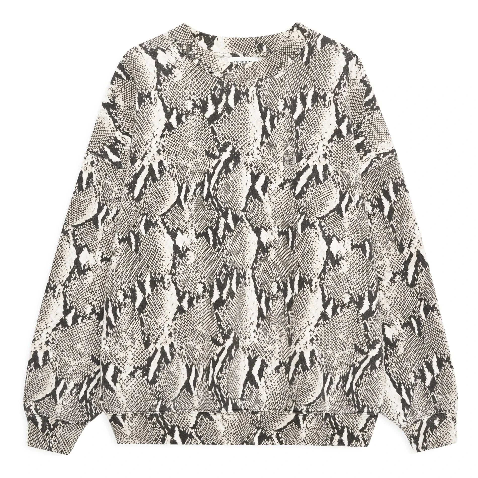Anine Bing - Miles Python sweatshirt | Grey