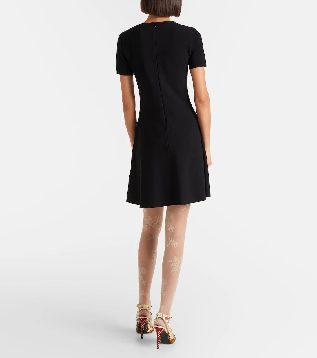 Valentino – Blumen-Strumpfhosen