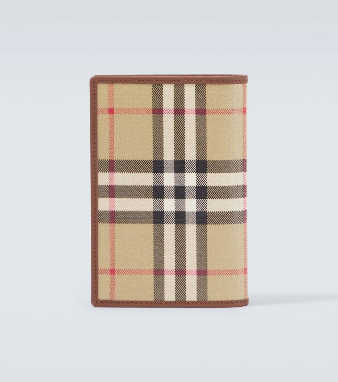 Burberry - Burberry Check canvas passport holder
