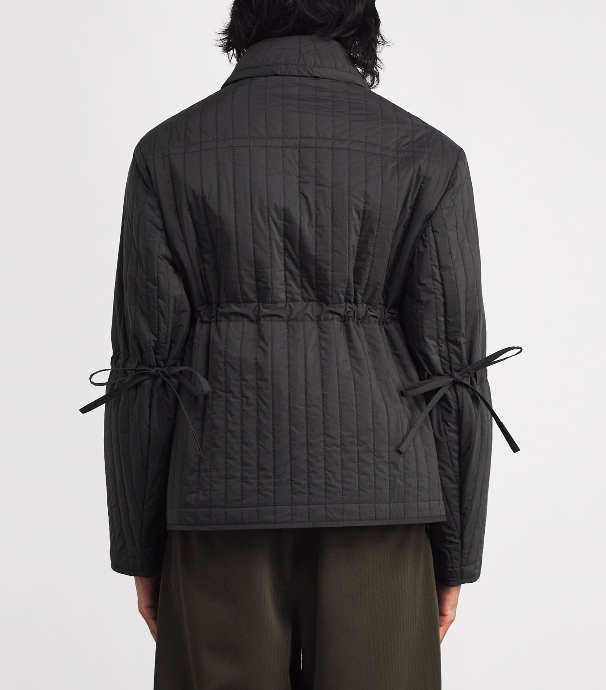 Craig Green Green Wool Quilted Worker Jacket